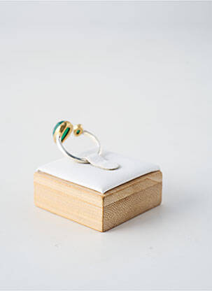 Bague ornement pierre vert CANYON femme