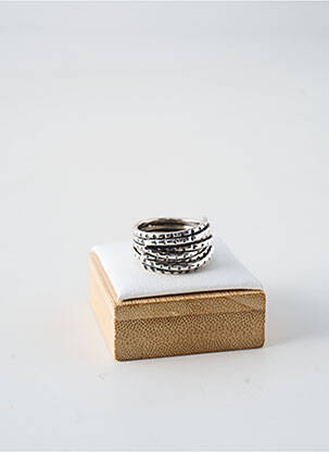 Bague matériaux argent argent CANYON femme
