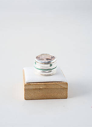 Bague ornement pierre argent CANYON femme