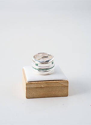 Bague ornement pierre argent CANYON femme