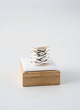 Bague matériaux argent argent CANYON femme