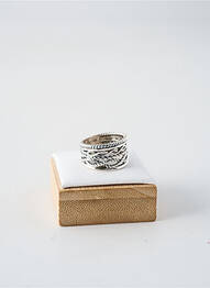 Bague matériaux argent argent CANYON femme