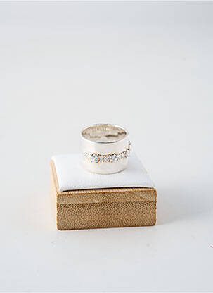 Bague ornement pierre argent CANYON femme