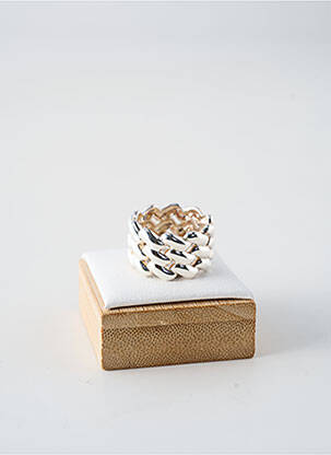 Bague matériaux argent argent CANYON femme