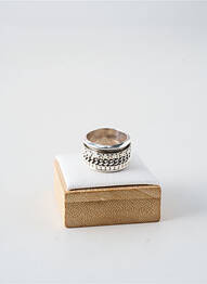 Bague matériaux argent argent CANYON femme