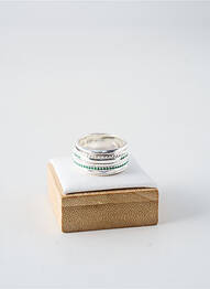 Bague ornement pierre vert CANYON femme
