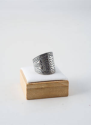 Bague matériaux argent argent CANYON femme