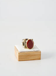Bague ornement pierre marron CANYON femme
