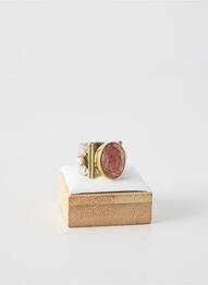 Bague ornement pierre marron CANYON femme