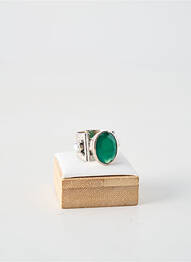 Bague ornement pierre vert CANYON femme