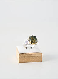 Bague ornement pierre bleu CANYON femme