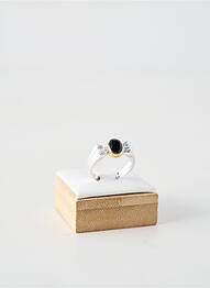 Bague ornement pierre noir CANYON femme