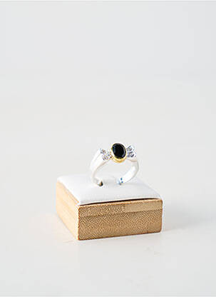 Bague ornement pierre noir CANYON femme