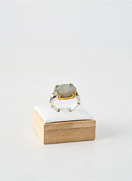 Bague ornement pierre vert CANYON femme