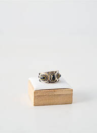Bague ornement pierre noir CANYON femme