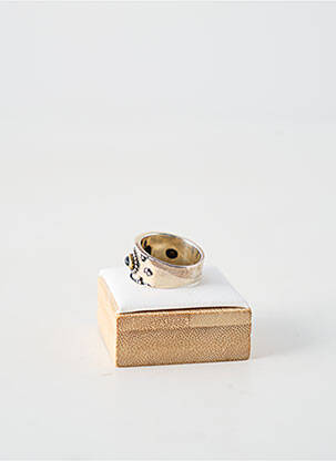Bague ornement pierre noir CANYON femme