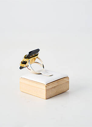 Bague ornement pierre noir CANYON femme