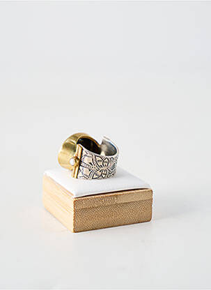 Bague ornement pierre noir CANYON femme
