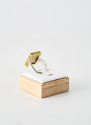 Bague ornement pierre marron CANYON femme