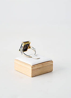 Bague ornement pierre noir CANYON femme
