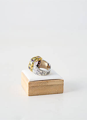 Bague ornement pierre violet CANYON femme