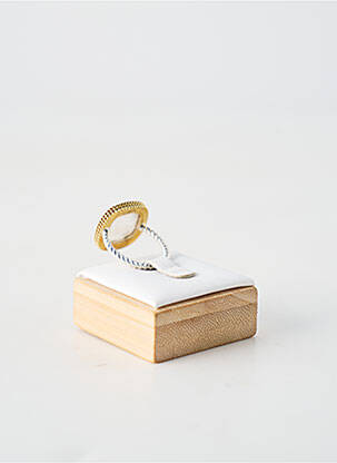 Bague ornement pierre blanc CANYON femme