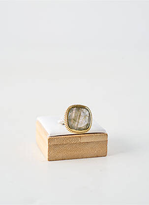 Bague ornement pierre rose CANYON femme