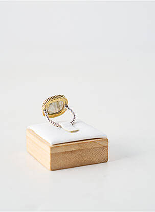 Bague ornement pierre rose CANYON femme