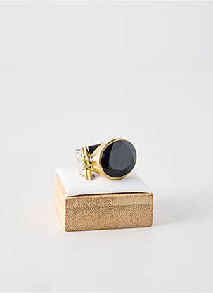 Bague ornement pierre noir CANYON femme