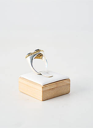 Bague ornement pierre marron CANYON femme