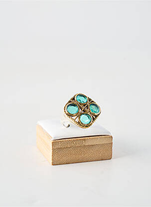 Bague ornement pierre vert CANYON femme