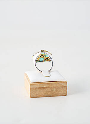 Bague ornement pierre vert CANYON femme