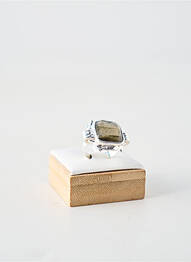 Bague ornement pierre marron CANYON femme
