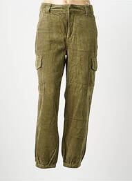 Pantalon cargo poches vert LPB femme