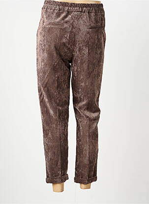 Pantalon chino poches marron PAKO LITTO femme