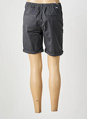 Bermuda coupe droite gris HAPPY femme
