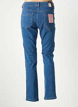 Jeans coupe slim stretch taille normale bleu ZRS TIMELESS femme