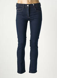 Jeans skinny tissage brut taille normale bleu ZRS TIMELESS femme