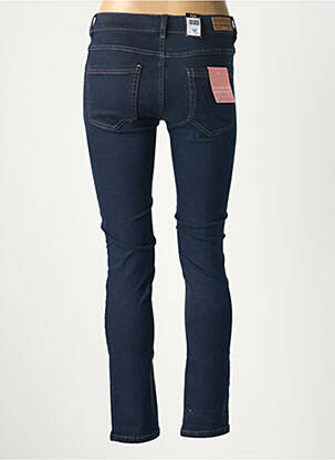 Jeans skinny tissage brut taille normale bleu ZRS TIMELESS femme