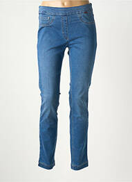 Jegging tissage denim taille normale bleu ZRS TIMELESS femme