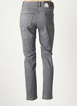 Jeans coupe slim stretch taille normale gris ZRS TIMELESS femme
