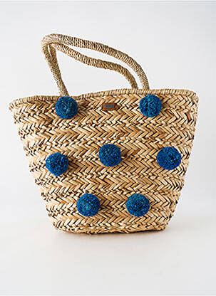 Sac type de porter main forme plage beige PEPE JEANS femme