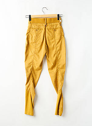 Pantalon slim poches jaune HIGH femme
