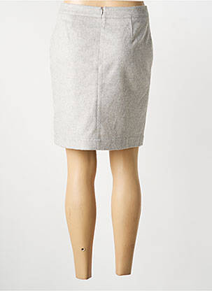 Jupe courte coupe droite gris AIRFIELD femme
