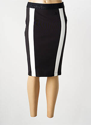Jupe mi-longue taille élastique noir SPORTALM femme