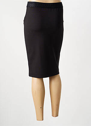 Jupe mi-longue taille élastique noir SPORTALM femme