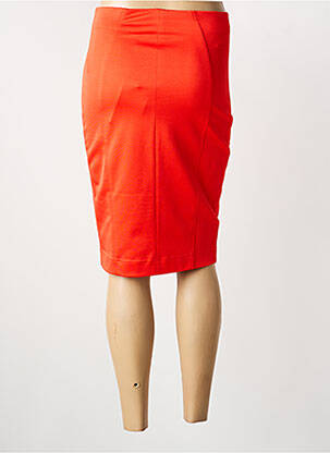 Jupe mi-longue taille élastique orange SPORTALM femme