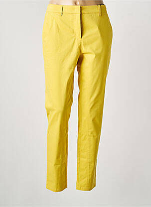 Pantalon slim poches jaune MARC CAIN femme