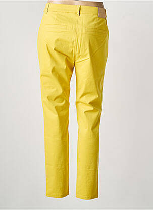 Pantalon slim poches jaune MARC CAIN femme