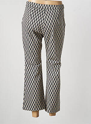 Pantalon 7/8 gris MALIPARMI femme